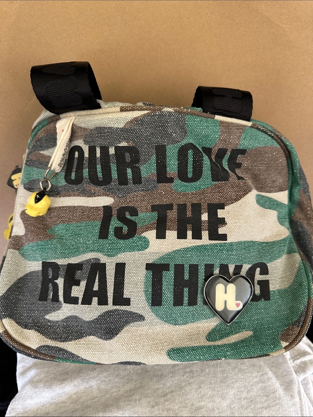 Rare Vintage Gwen Stefani Harajuku Lovers “Our love is the real thing”